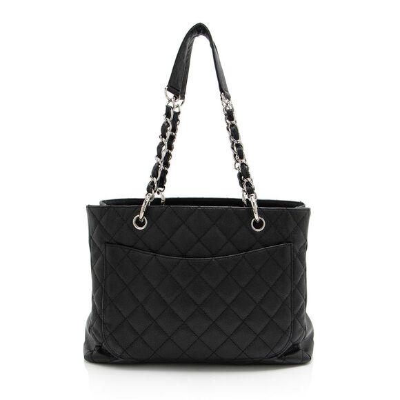 Chanel Caviar Leather Grand Shopping Tote - Picture 3 of 15
